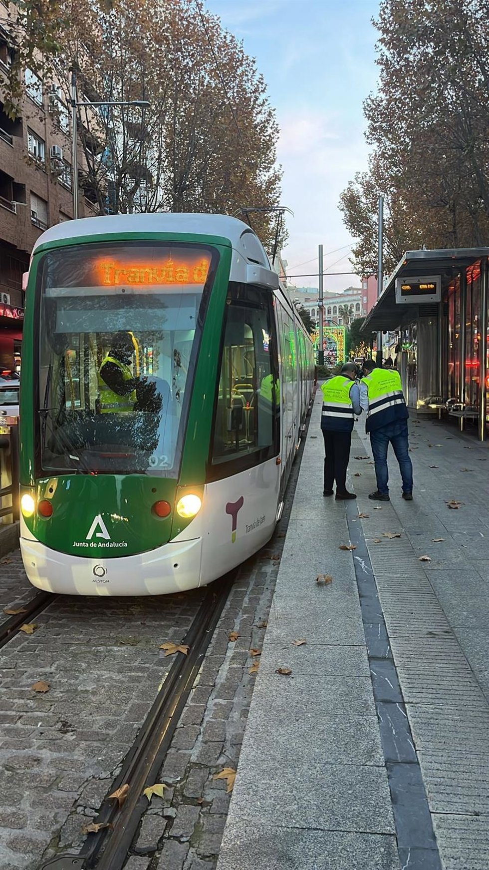 Tranvía en pruebas