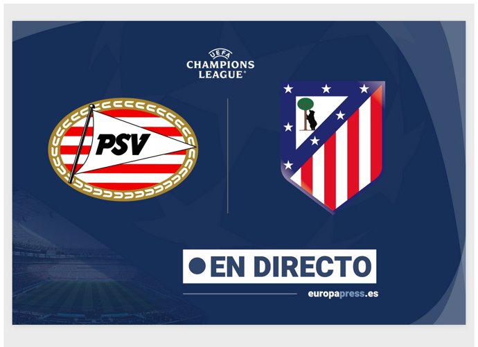 Onces Iniciales confirmados: PSV Eindhoven - Atlético de Madrid: resumen y estadísticas del partido de la jornada 6 de Champions
