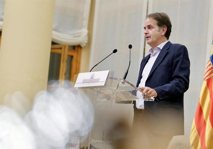 El consejero de Hacienda del Gobierno de Aragón, Roberto Bermúdez de Castro.