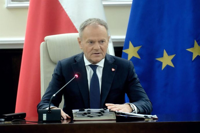 December 9, 2025, Warsaw, Warsaw, Poland: Warszawa KPRM 09.12.2025 Posiedzenie Rady Ministrow..Warsaw Chancellery of the Prime Minister 09.12.2025 Meeting of the Council of Ministers - Government of Poland ..N Z  Premier RP Donald Tusk