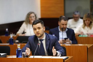 El diputado toledano Álvaro Toconar, en el debate de enmiendas presupuestarias