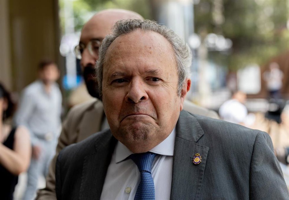 Archivo - El exvicerrector de Planificación, Coordinación y Relaciones Institucionales de la Universidad Complutense de Madrid (UCM),Juan Carlos Doadrio, a su llegada a los juzgados de Plaza Castilla, a 19 de julio de 2024, en Madrid (España). 