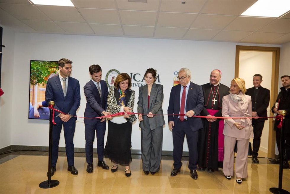 Inauguración del nuevo campus de la UCAM en Madrid