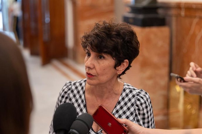 Archivo - La portavoz del PNV en el Congreso, Maribel Vaquero