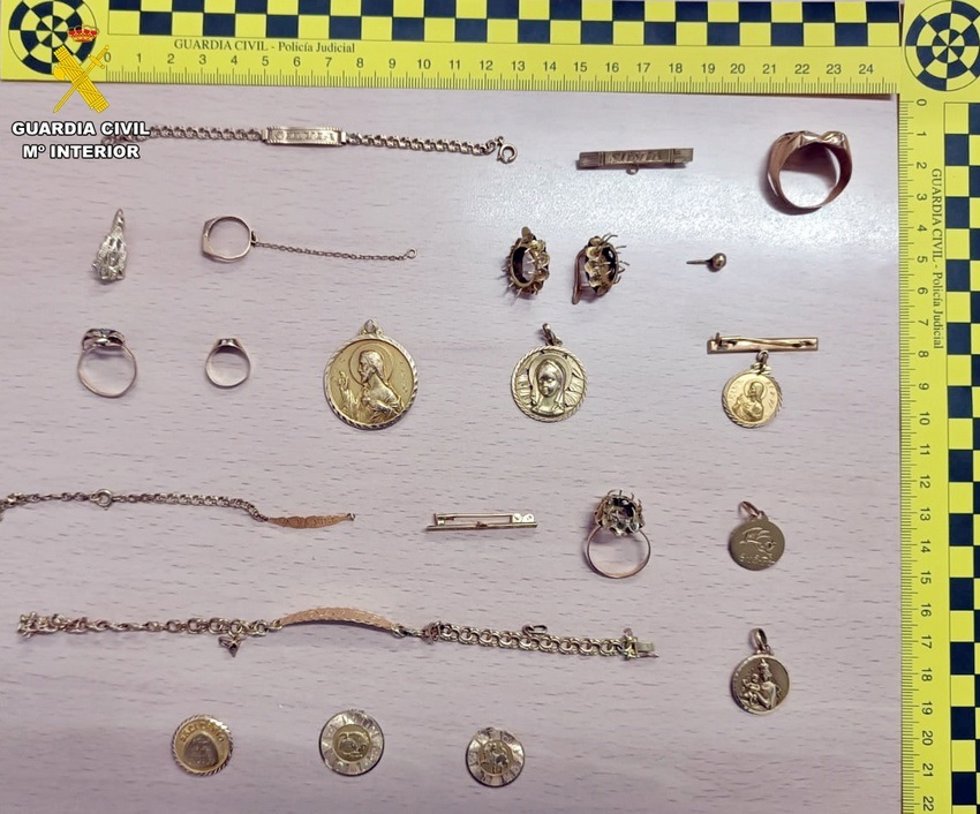 Joyas recuperadas
