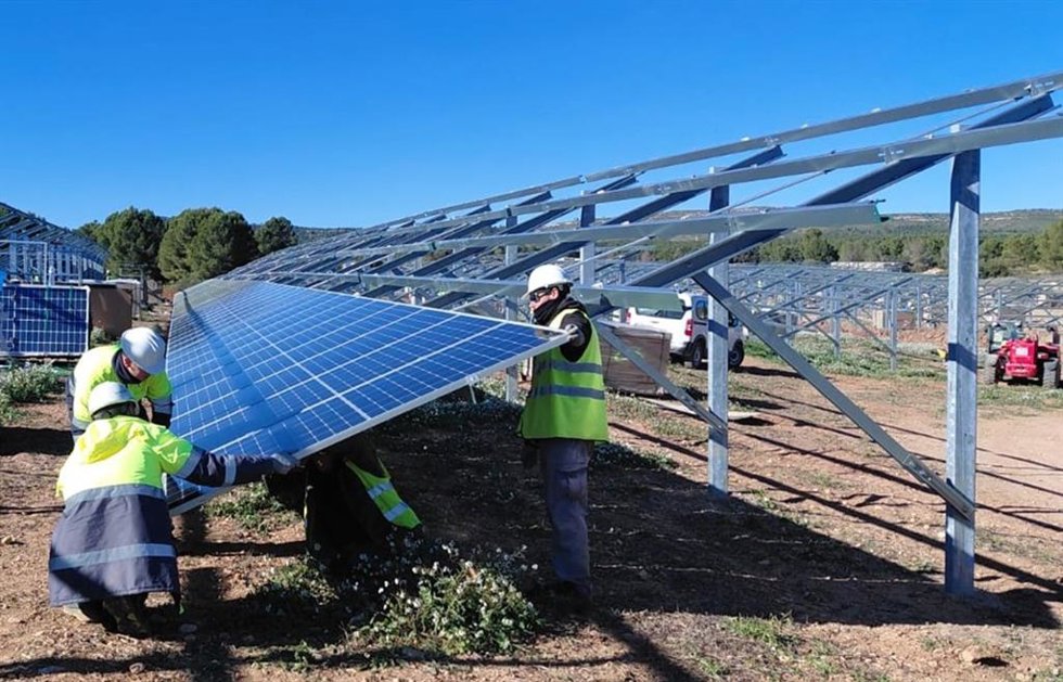 Inicio de la construcción de una de las plantas