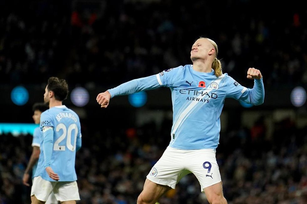 Archivo - El jugador del Manchester City Erling Haaland.