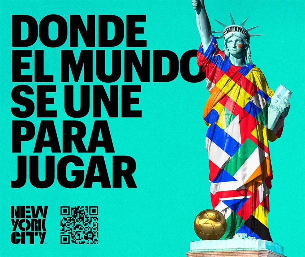 Nueva York lanza la campaña 'Donde el mundo se une para jugar' como antesala de la Fifa World Cup 2026