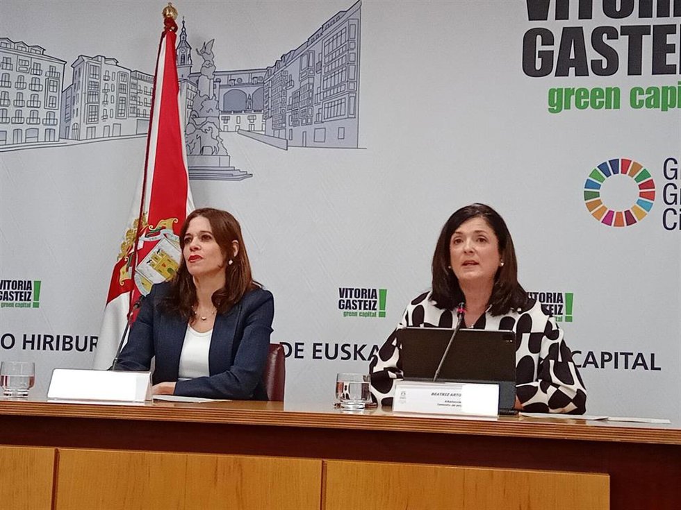 Archivo - Maider Etxebarria y Beatriz Artolazabal