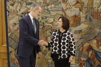 Teresa Peramato promete su cargo como fiscal general del Estado ante el Rey