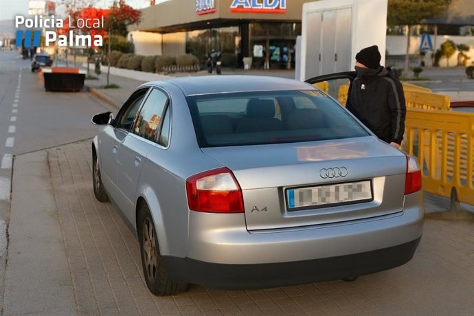 Vehículo sustraido del depósito de Sa Riera.