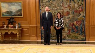 Teresa Peramato promete su cargo como fiscal general del Estado ante el Rey