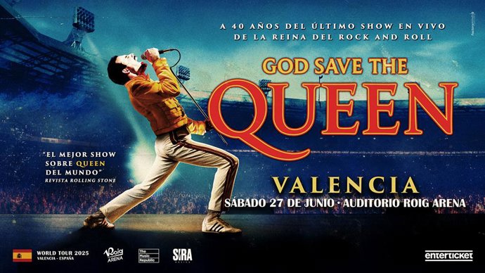 God Save The Queen actuará en el Auditorio Roig Arena