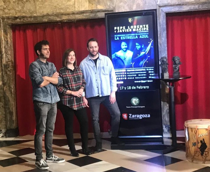 Presentación de los dos conciertos de "La Estrella Azul" en el Teatro Principal