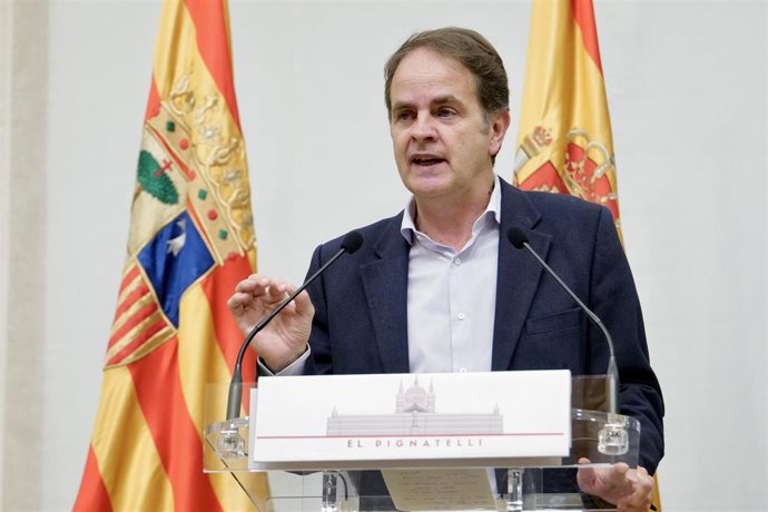 El consejero de Hacienda del Gobierno de Aragón, Roberto Bermúdez de Castro.