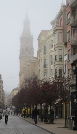 Archivo - Alerta Amarilla Por Niebla En Logroño
