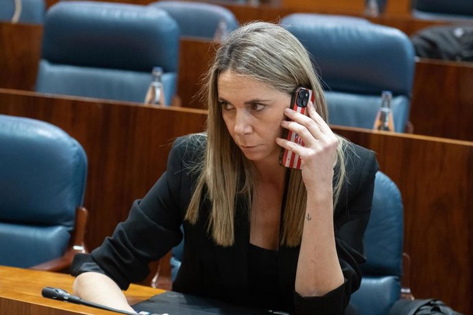 La portavoz del PSOE en la Asamblea, Mar Espinar.