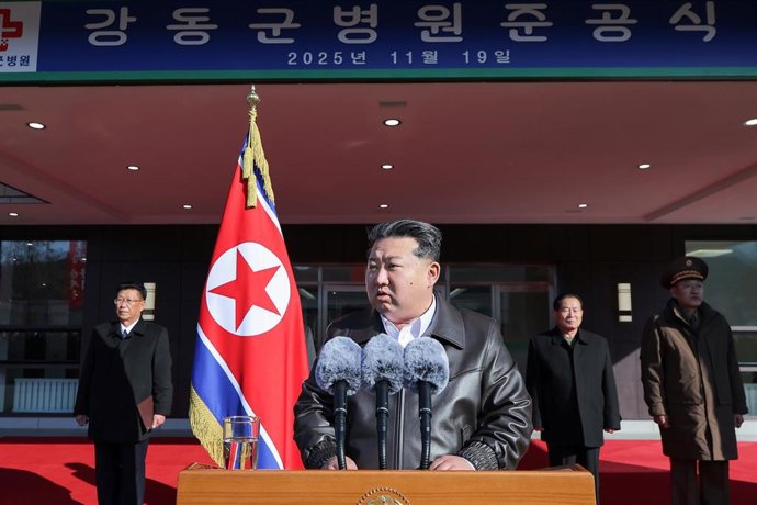 Imagen de archivo del líder norcoreano, Kim Jong Un. 