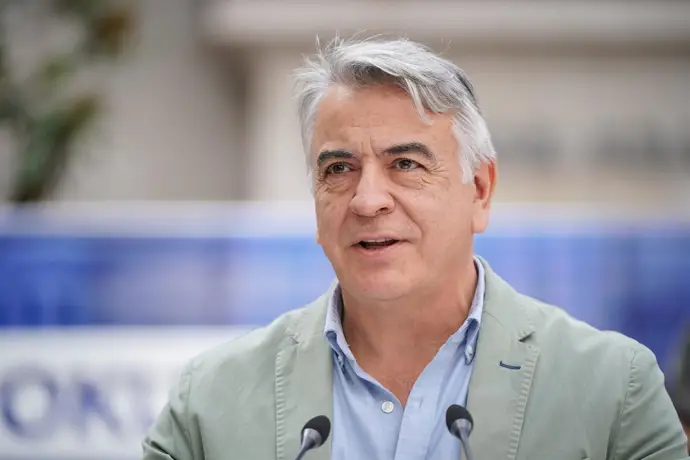 Javier de Andrés, presidente del PP vasco
