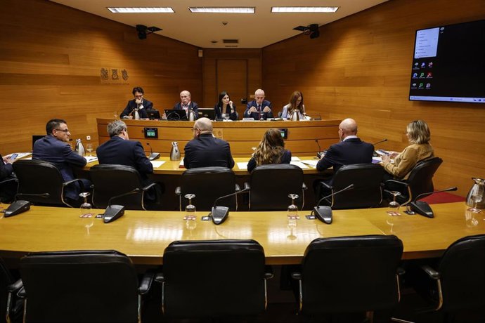 Archivo - Segunda sesión de la comisión de investigación de Les Corts sobre la dana