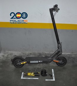 Detenido un hombre en Pontevedra por robar un patinete eléctrico valorado en 1.000 euros