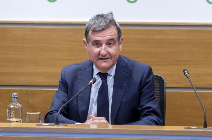 El presidente de AMETIC, Francisco Hortigüela Martos, durante el Encuentro Informativo ‘Unlocking growth.