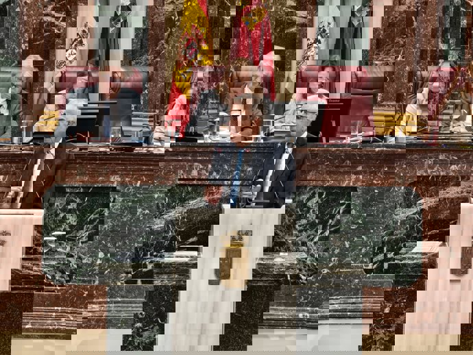 El diputado socialista Alfonso Martínez