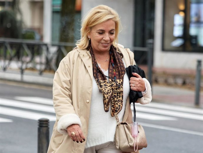 Carmen Borrego vuelve a visitar a su hijo José María tras su operación