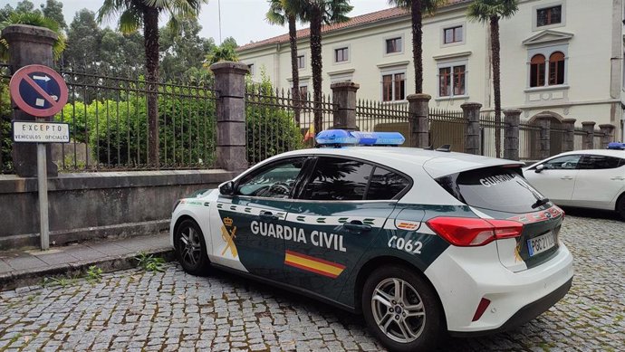 Archivo - Vehículo de la Guardia Civil 