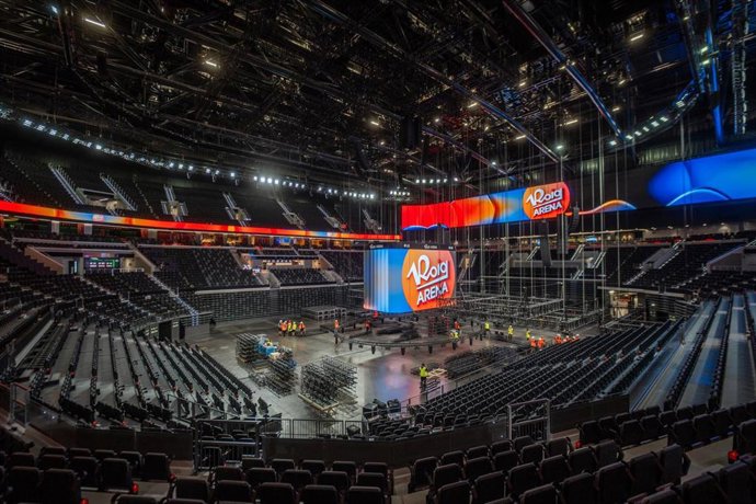 Archivo - Interior del Roig Arena de Valencia, sede de la Copa del Rey de baloncesto 2026