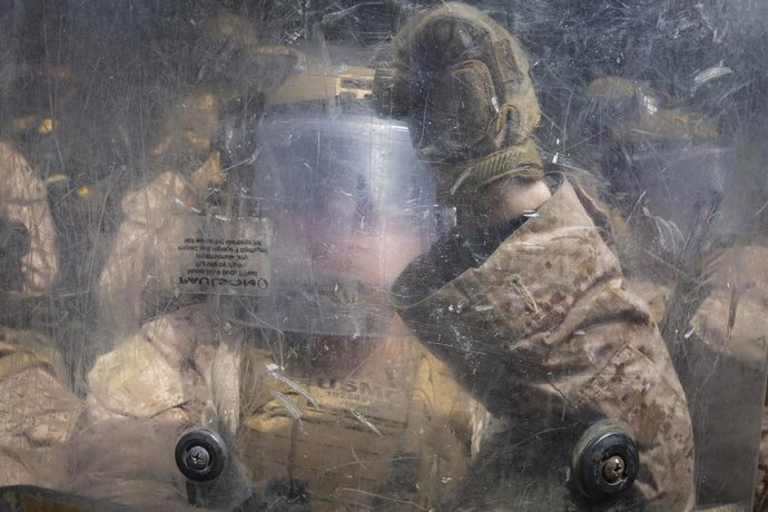 Archivo - Despliegue de la Guardia Nacional en EEUU