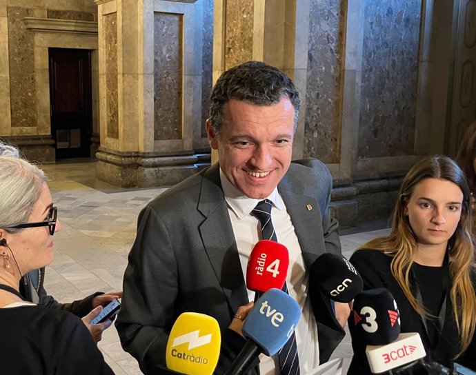 El conseller d'Agricultura, Ramaderia, Pesca i Alimentació de la Generalitat, Òscar Ordeig