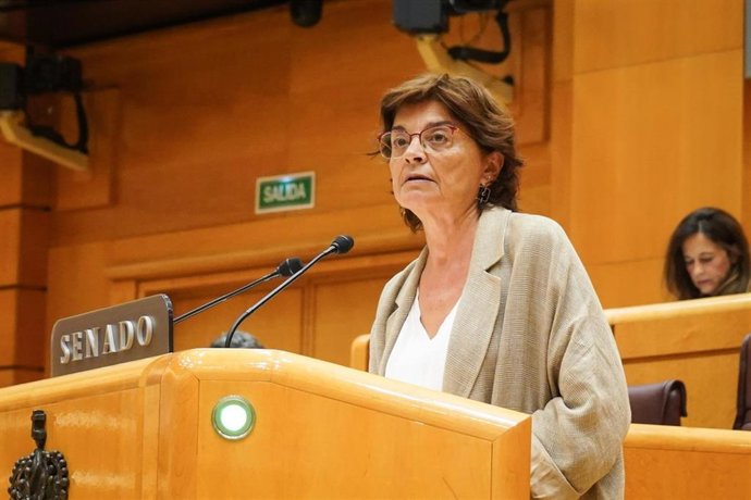 Archivo - La senadora del BNG, Carme da Silva.