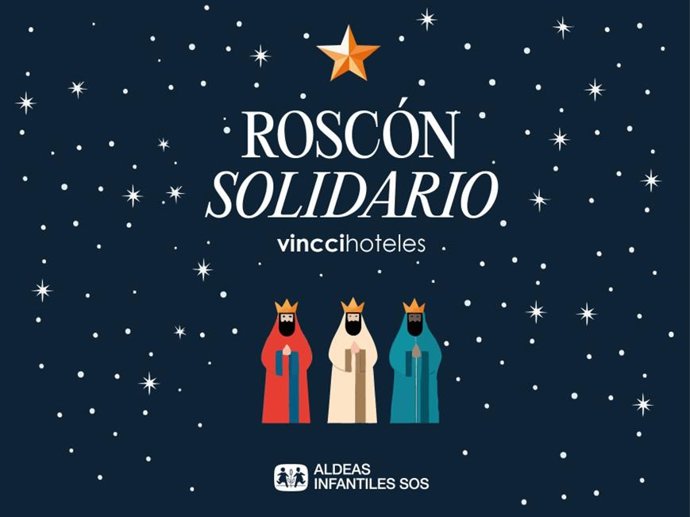 Vincci Hoteles endulza la Navidad con su Roscón de Reyes Solidario en colaboración con Aldeas Infantiles SOS