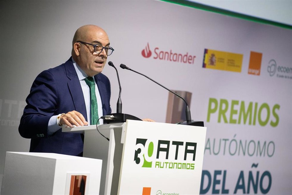 Archivo - El presidente de ATA, Lorenzo Amor