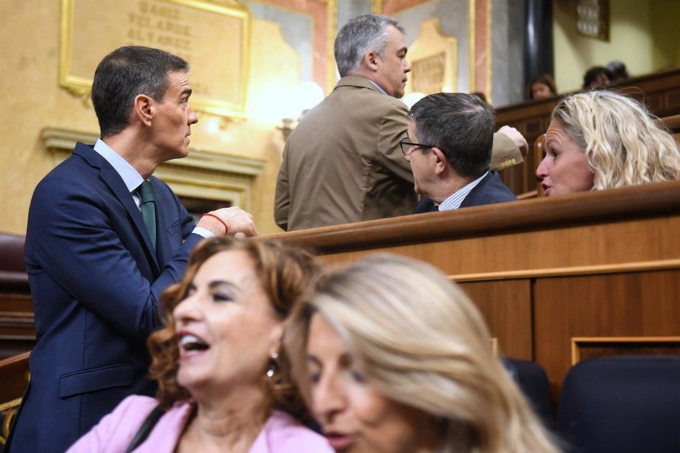 Archivo - El no saludo, accesit de Imagen del Parlamento 2025
