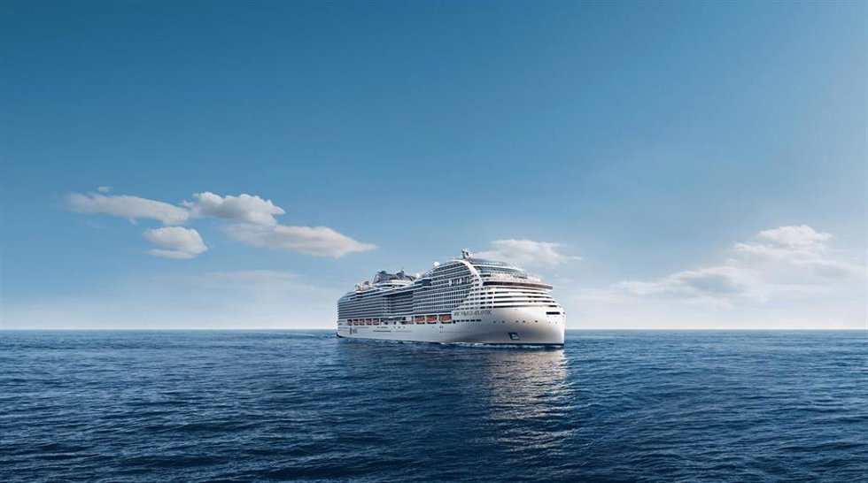 El MSC World Atlantic debutará en noviembre de 2027 desde Florida (EE.UU.).