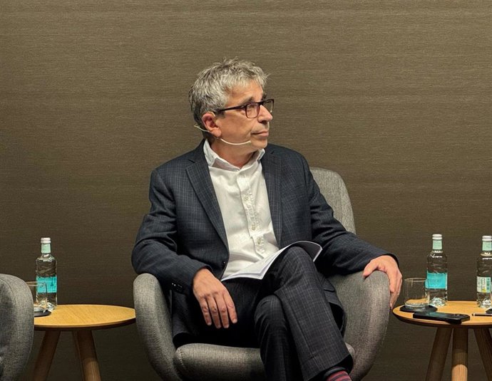 El secretario de Estado de Cultura, Jordi Martí, en la conferencia