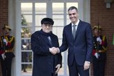 Foto: O.Próximo.-Sánchez pide ante a Abbas "una paz de verdad" en Palestina y que los culpables del "genocidio" rindan cuentas