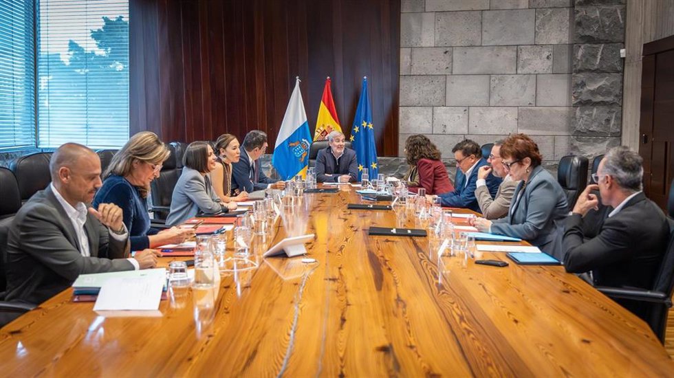 Reunión del Consejo de Gobierno de Canarias