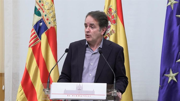 El consejero de Hacienda del Gobierno de Aragón, Roberto Bermúdez de Castro.