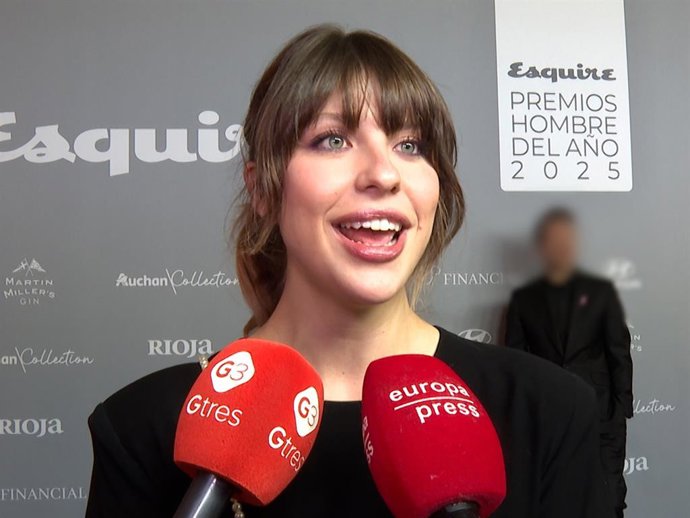 Anita Matamoros en los Premios Hombre del año 2025 de Esquire.
