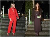 Foto: Nuria Roca y Susanna Griso, arrebatadora de rojo, duelo de estilo en el brindis navideño de Atresmedia