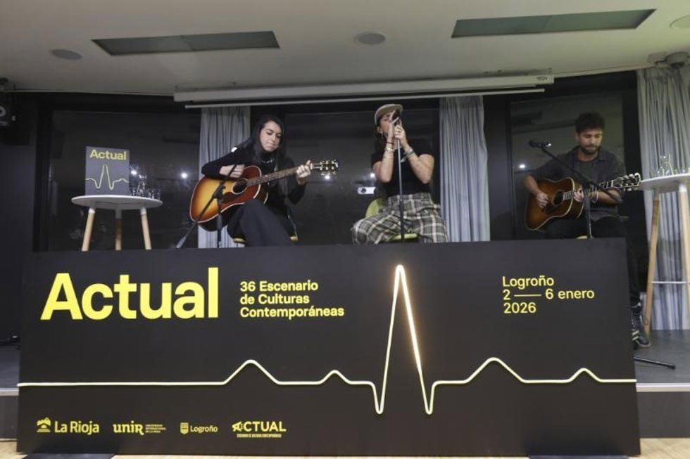 Presentación de Actual en Madrid con actuación de Marlena