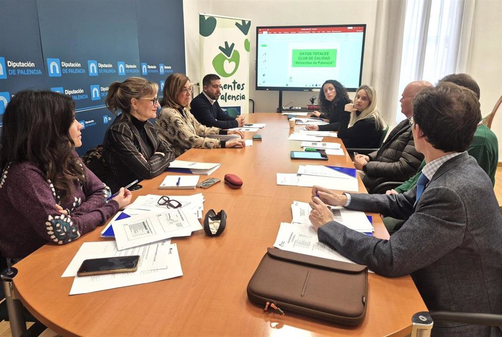 Reunión de la Comisión de la marca Alimentos de Palencia