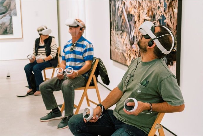 Los visitantes del MAS podrán sumergirse mañana en una selección de cuadros gracias a la realidad virtual