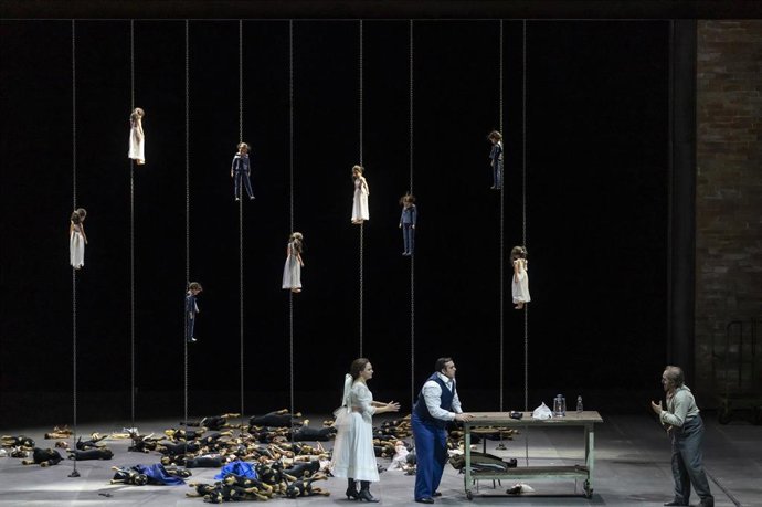 Representación de 'Luisa Miller' en Les Arts.