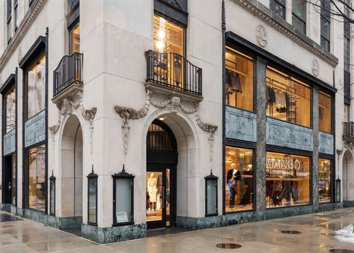 La nueva tienda de Mango en Chicago.