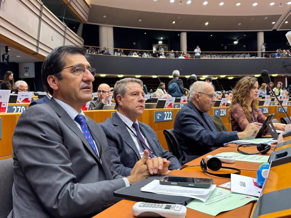El vicepresidente segundo, José Manuel Caballero, en la 169 sesión plenaria del Comité Europeo de las Regiones.