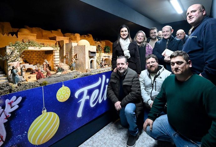Santander inaugura la Ruta de Belenes 2025 con la apertura del nuevo Belén Municipal de Atarazanas